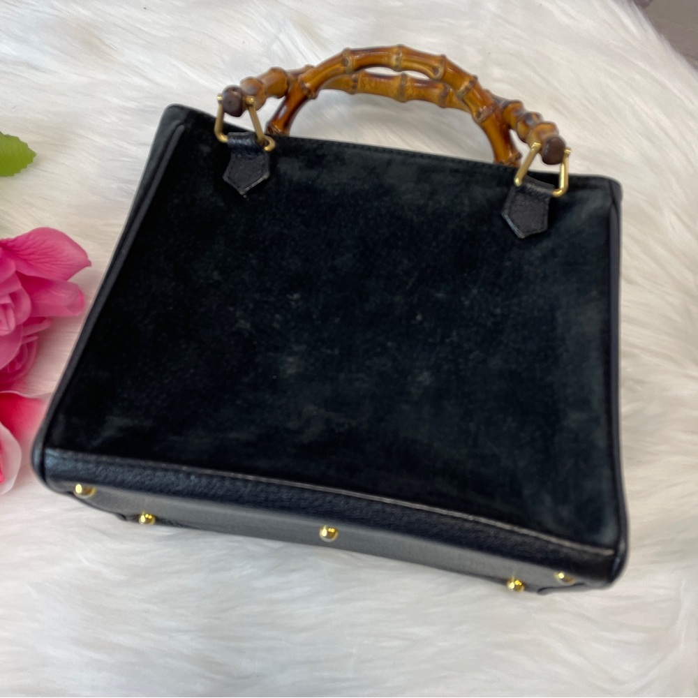 Vintage Gucci Bamboo Top Handle Bag - Picture 7 of 11